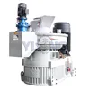 Rice husk double layer ring die pellet making machine designed by China Yulong