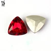 Bulk Wholesale Synthetic Loose Machine Cut Colorful Glass Gemstone
