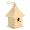 China Supplier OEM Custom Wooden Bird Nesting House