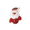 Custom Metal Hanging Outdoor Christmas Bell With Santa Claus