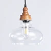Vintage Contemporary Ceiling Lights Restaurant Pendulum Lights Dome Glass Pendant Light