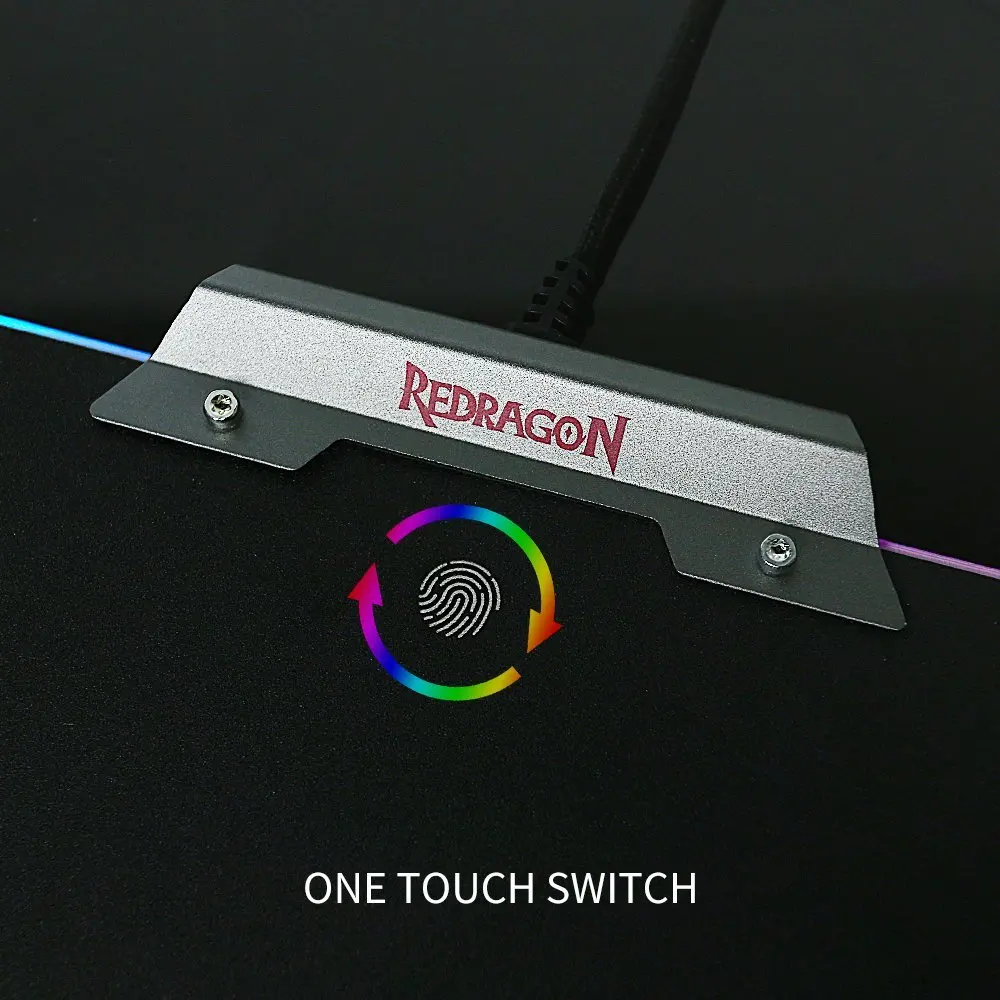 Redragon P011 Orion RGB Mousepad Waterproof LED Lighting Gaming Mouse Pad 