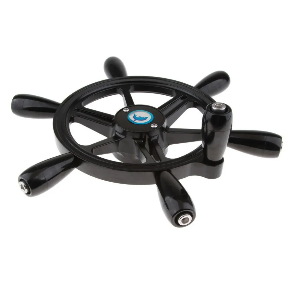 15" Boat Aluminum Steering Wheel 6 Spokes Marine Yacht Wheel Buy Boat
