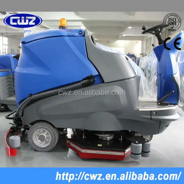 Commercial Ride On Large Floor Scrubber Floor Cleaning Machine