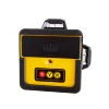 3D-12 line green line laser level for ground leveling with magnetic support with remote control