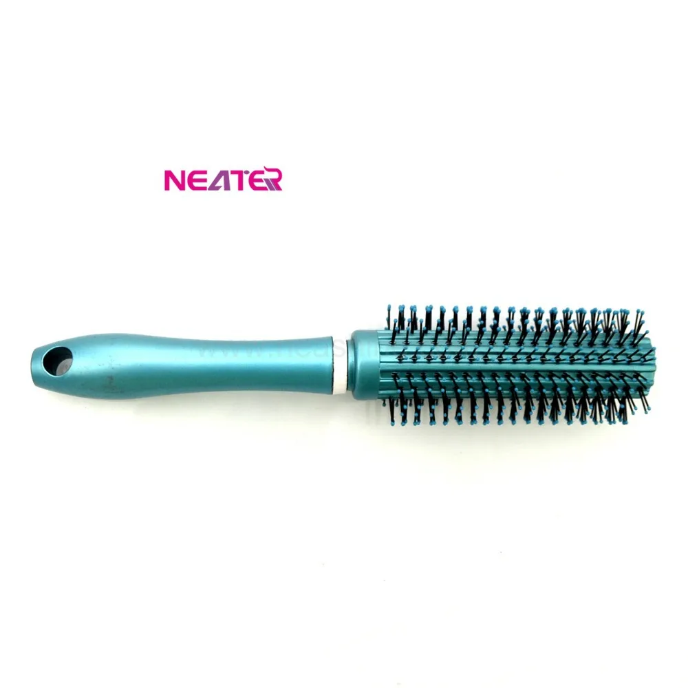Professional High Quality Salon Ceramic Hair Brush Pure Bristle Round