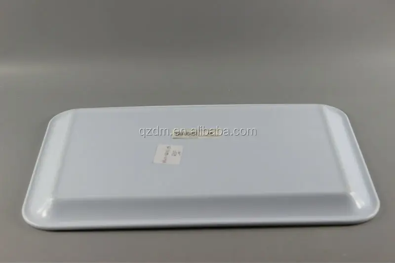 Fruit And Vegetable Print Melamine Rectangle Tray