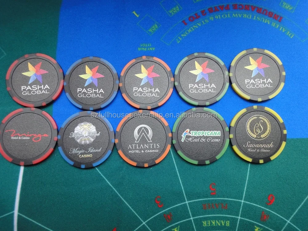 Assign values to poker chips without Assign values to poker chips without