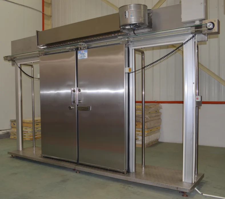 stainless steel cold room door sliding door