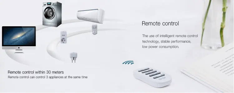 BX-RF-01-G New Arrival Wifi Remote Control, White Remote Control Plug Switch
