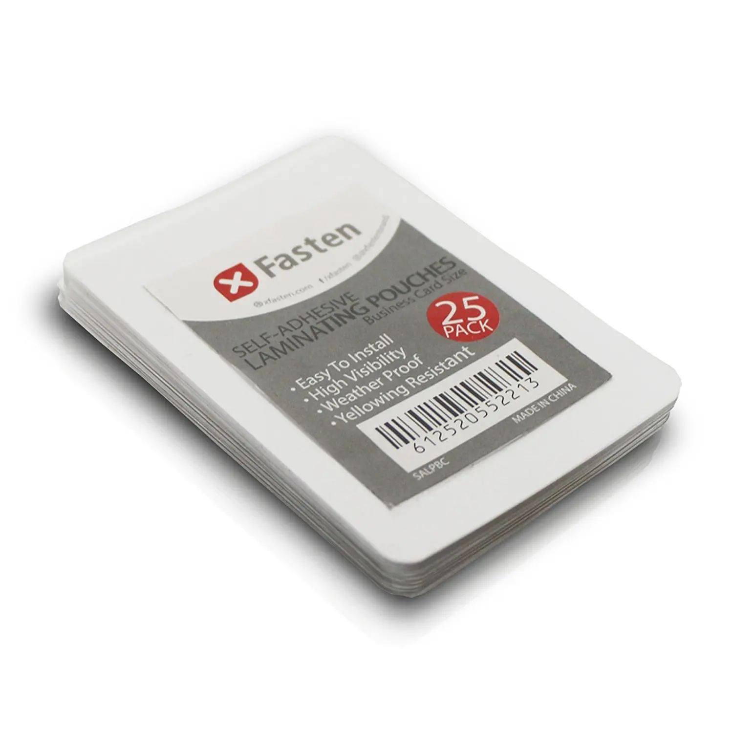 PL903G 6 Packs of 5 Pouches 2.5 Inches x 3.5 Inches 30 Pouches Total Scotch Self-Sealing Laminating Pouches Wallet Size