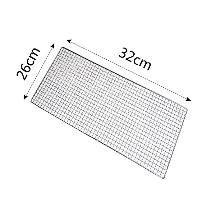 Food Grade Barbecue Net/bbq Wire Mesh/rectangle Grill Baking Grid Metal ...