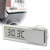 2016 popular LCD Display Indoor Car temperature meter Thermometer Mount on Car Windshield Window