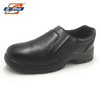Non Slip Steel Toe Protective Black Chef Kitchen Safety Shoes For Men ...