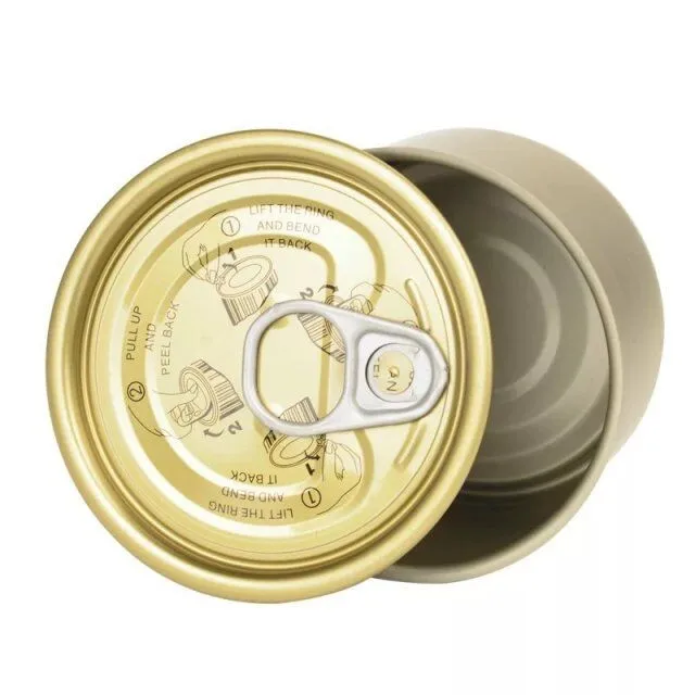 Small Empty Tuna Tin Cans With Ring Pull Lid For Food Canning Tuna ...