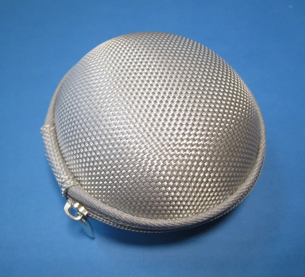 Light Grey / Silver Color Carrying Case for Bose and Bose 2 Series 2 2nd Left and Right Ear Side Wireless Bluetooth Headset Bag Holder Pouch Hold Box Pocket Size Hard Hold Protection Protect Save + Black Sea International Logo Good Quality Micro Fiber Cleaning Cloth (random color)