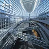 metal buildings prefab steel semi circle roof roof truss with best design.
