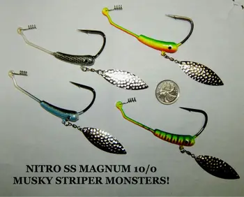 Swimbait with spinner Clearance