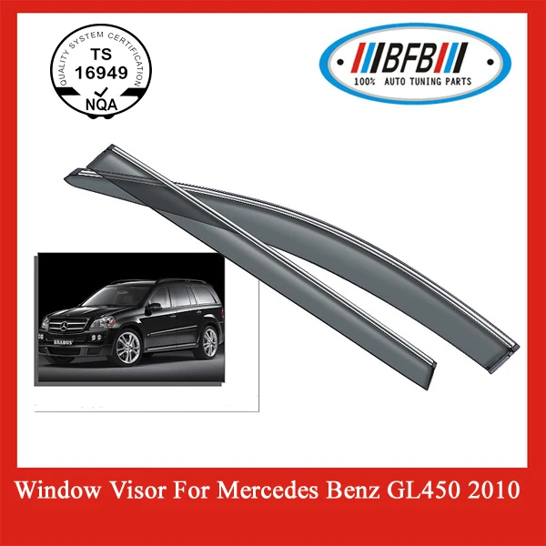 For Mercedes Benz Door Visors Window Visors Gl450 Buy Car Window Visors For Benz Chrome Door Visor Car Accessory Product On Alibaba Com