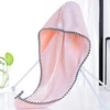 Microfiber Hair Towel,Water Absorption And Quick Drying, Customized Coral Fleece Hair Towel