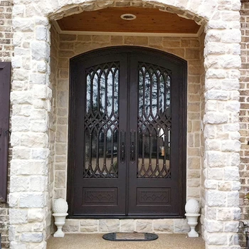 Modern Safety Exterior Door Wrought Iron Main Entrance Doors Grill Design Buy Exterior Doors Modern Iron Safety Door Design Iron Main Entrance Doors