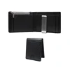 Amazon RFID wallets Hot sales carbon fiber leather slim wallet with zipper pocket