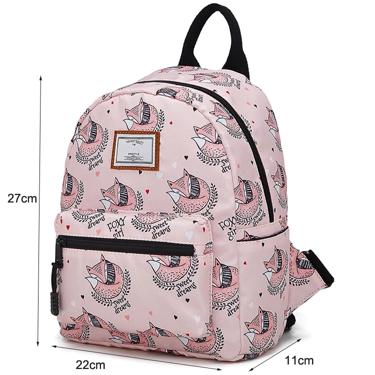 designer pink backpack