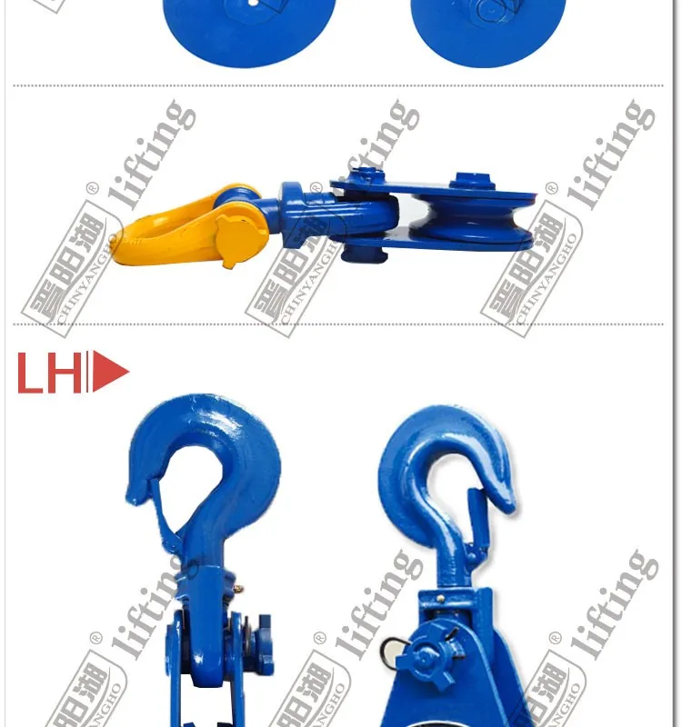 Snatch Block Para Cabrestante RC - Uso En Modelos 1:10, Compatible Con SCX10, D90, Wraith, Negro