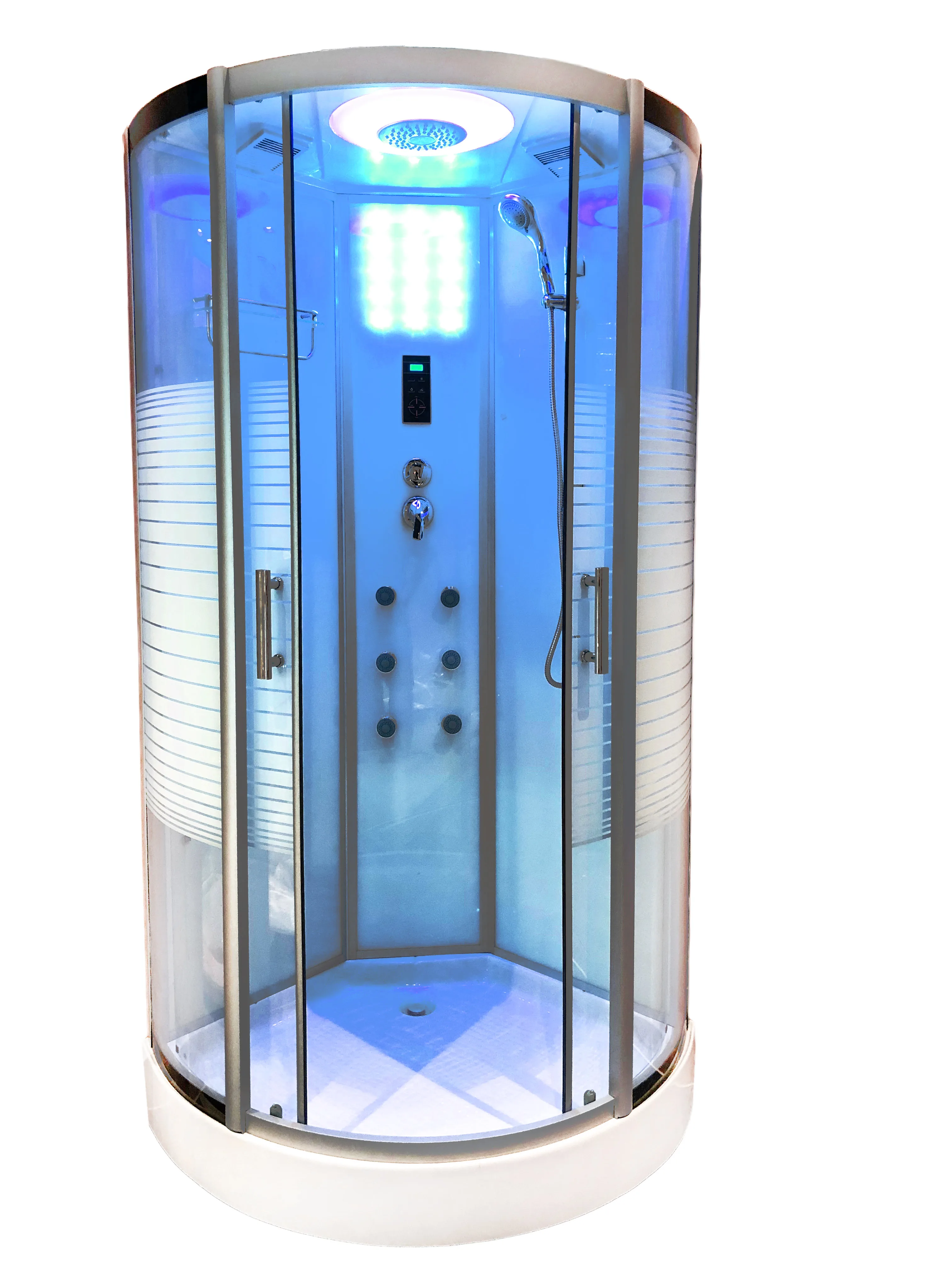 新蒸汽淋浴房/带底部浴缸的蒸汽房