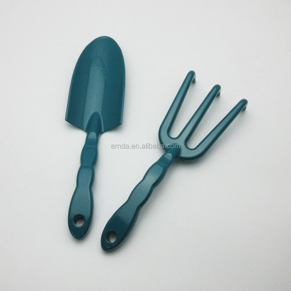 mini garden spade and fork.JPG