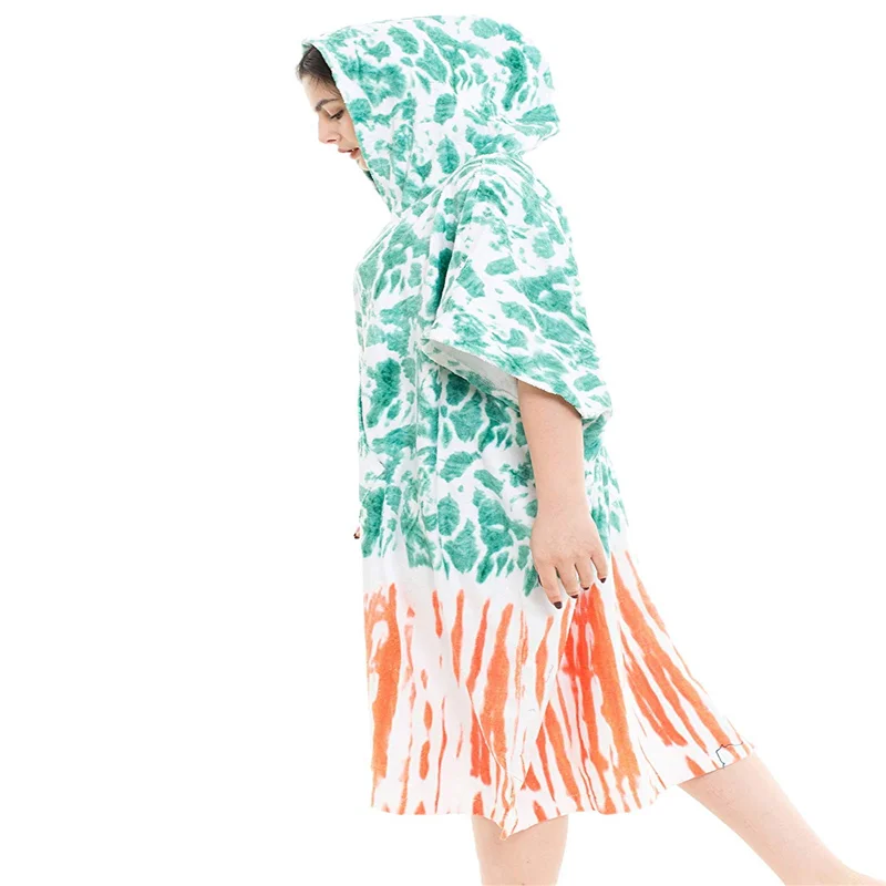 Changing Towel Surf Poncho Compact And Lightweight Microsuede Travel