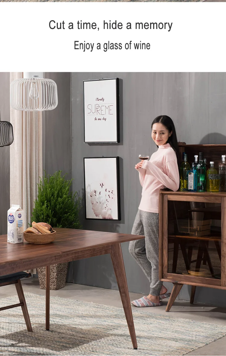 Dining Room Chair Replacement Seats Wood Cheap 1.4m Nordic Solid Wood