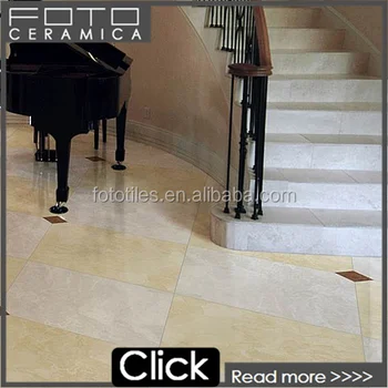 Beige Marble Tile Ceramic Floor Tile Glazed Floor Tile 200x200