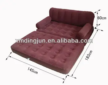 Blue Flocked Pvc Air Bed Sofa Chair 5 In 1 Beds Blue Flocked Pvc Air Bed Sofa Chair 5 In 1 Beds