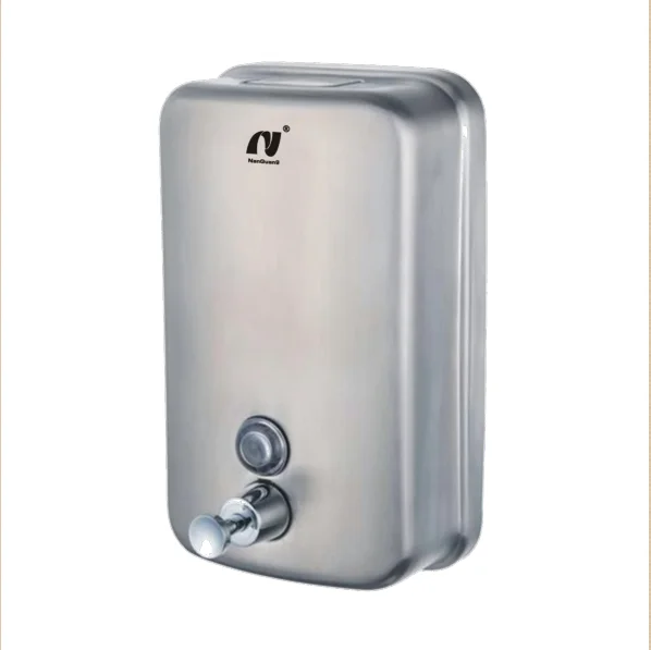 stainless steel soap dispenser bathroom