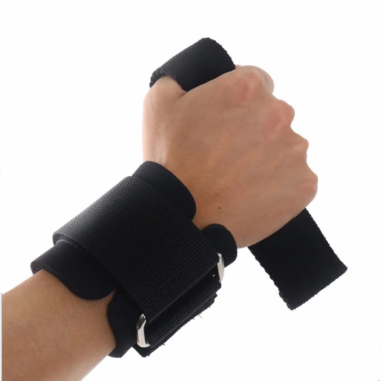 2019 高品质举重健身房腕带与氯丁橡胶填充力量训练