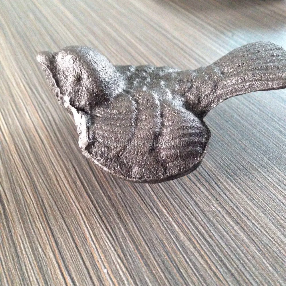 Gusseisen metall vogel, stahlguss tier teile, schmiedeeisen ... Metall deko für die wand