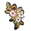 Custom Color Embroidered and Floral sequins patches embroidered for Women Clothes