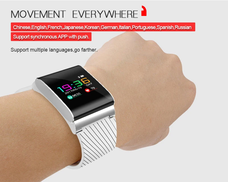 Fast Charging Smart Movement Healthy Bracelet For Low Price From Ce