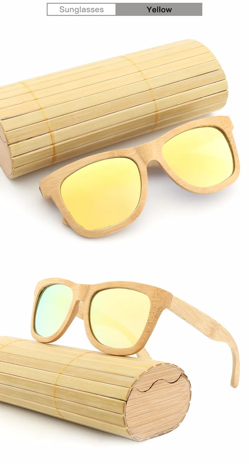 Hot Selling Handmade Polarized Framed Fashion Custom Logo Wood Bamboo Sunglasses Buy Bamboo 6855