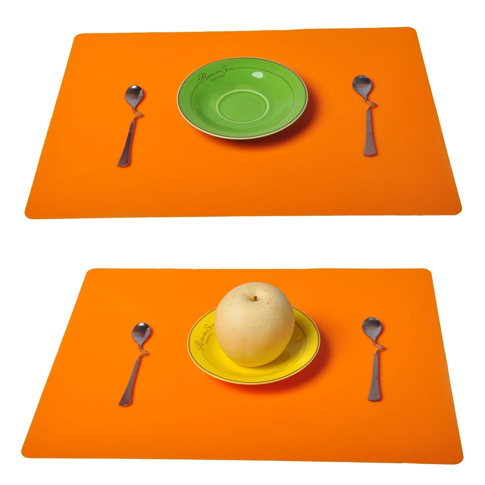 Nonslip Placemat Wedding Silicone Rubber Placemat Placemat Dining