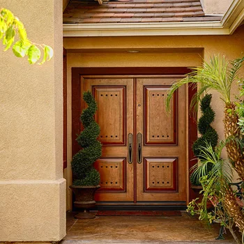 2019 Wood Framed Glass Entrance Door With Sidelights Buy Pivot