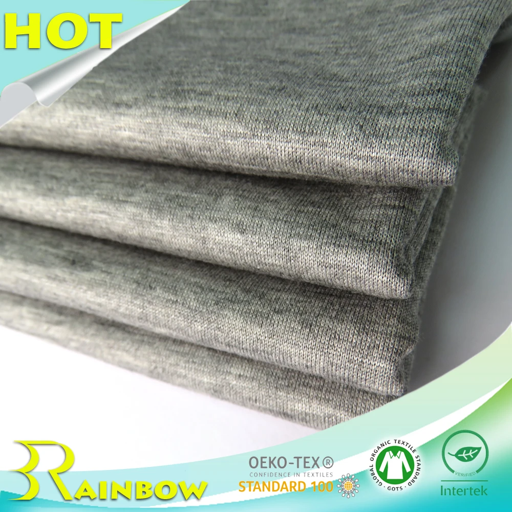 Knitting Dyed 70 Tencel 30 Cotton Tencel Fabric For Summer Tshirts