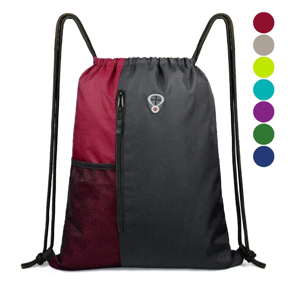 2019 Newest Arrival Drawstring Gym Camping Sports Backpack With Water