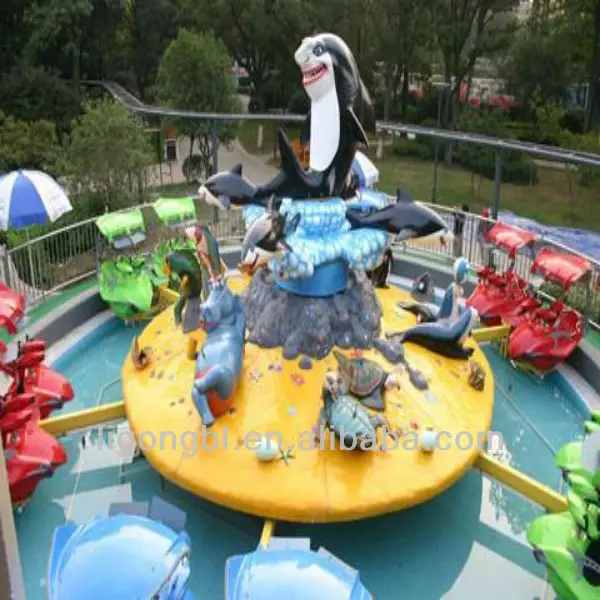 Shark Island amusement kiddie rides
