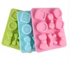 Flexible Jelly Cake Mold Handmade Candy Chocolate Maker Silicone Cookie Candy Mold