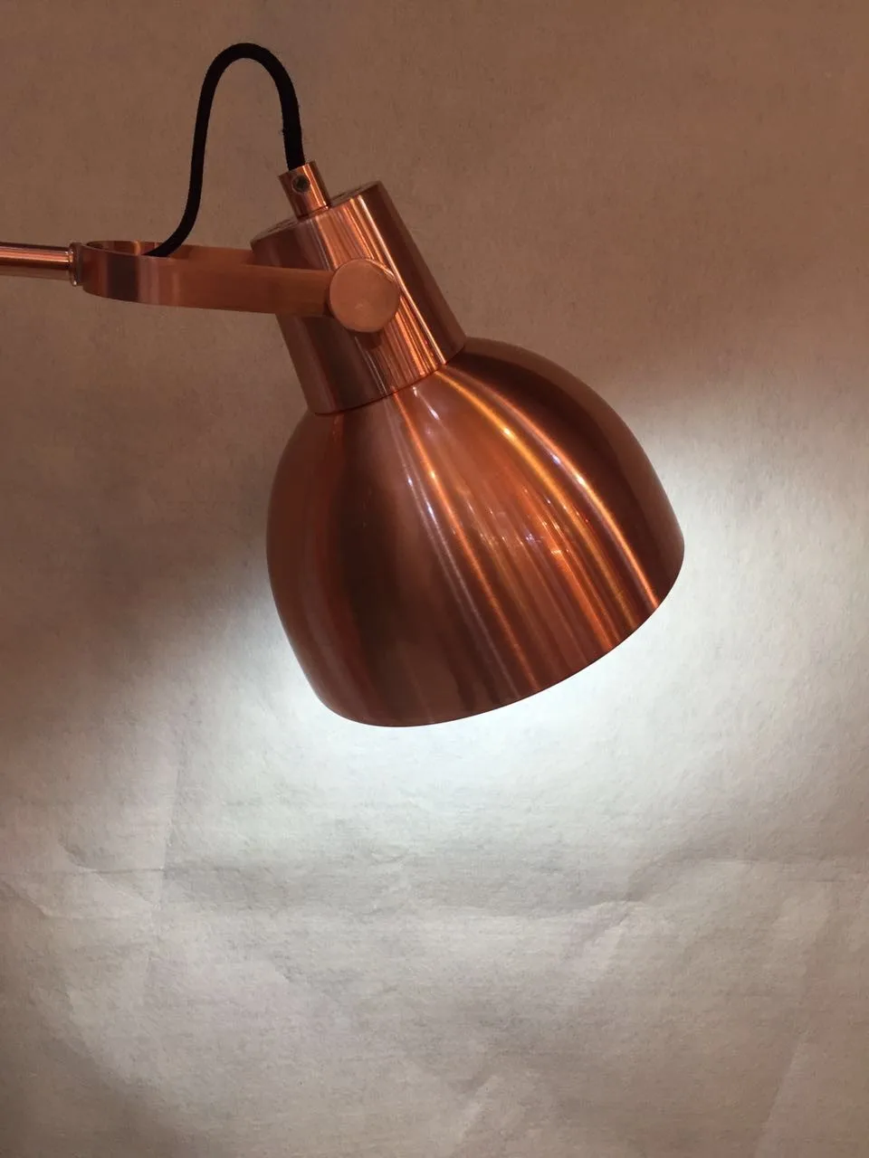 Moderne Nieuwe Custom Antieke Rose Goud Koper Staande Lampen Met