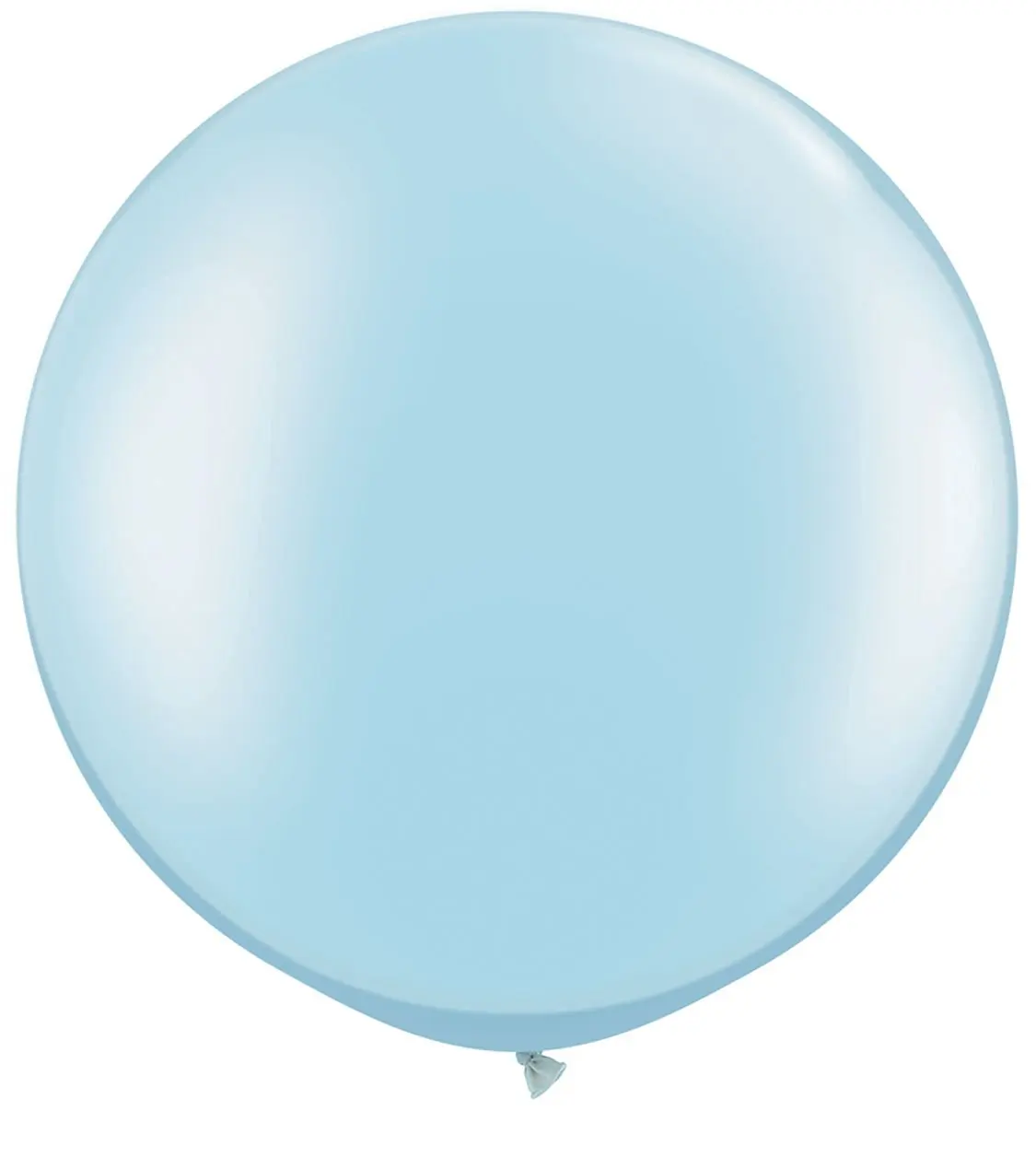 Pearl Light Blue 30" Giant Qualatex Latex Balloons x 2