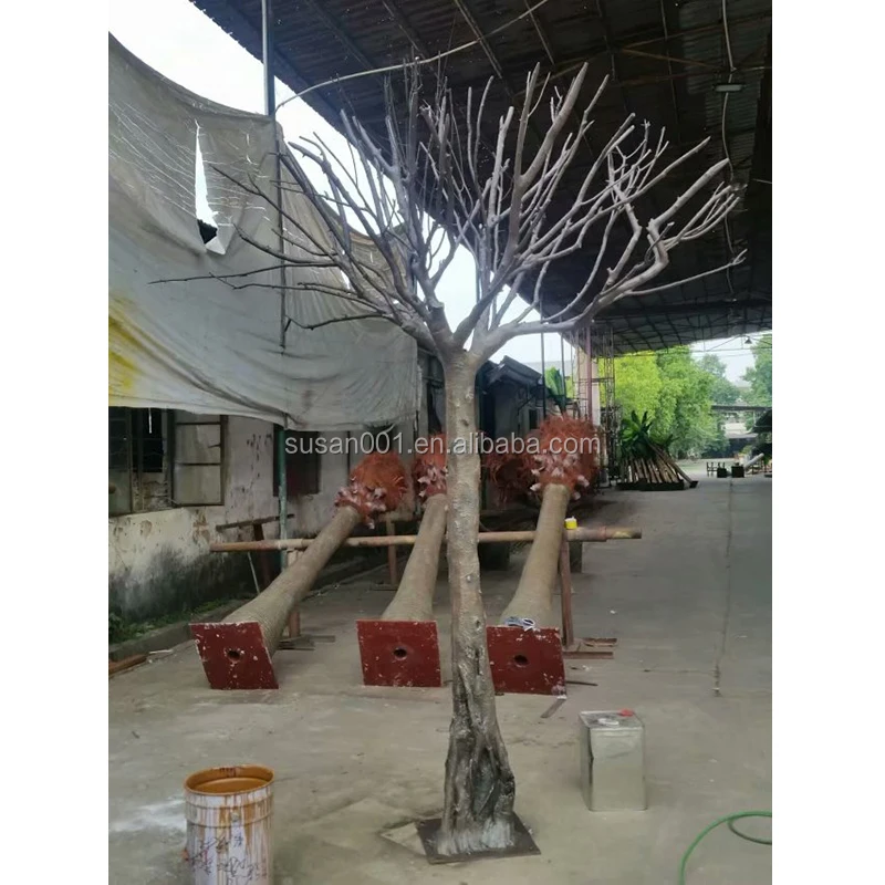 Cheap Price 280cm Height Artificial Tree Trunk No Leaves Plastic Tree