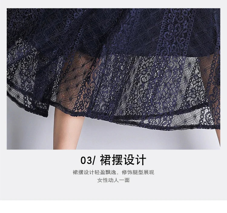 American Style Lady Dresses Long Sleeve Casual Lace Dresses Buy Lace